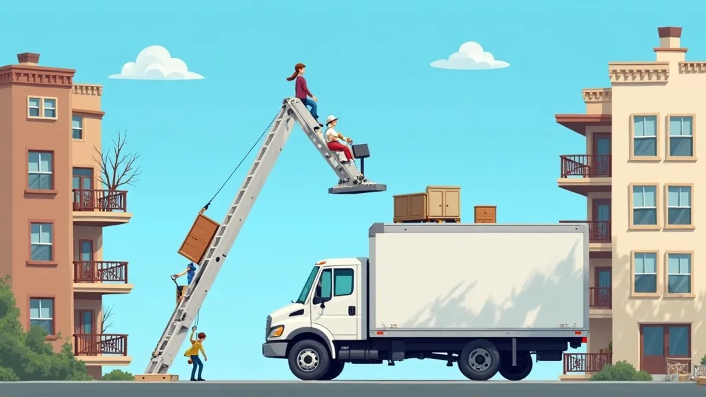 이사 사다리차 비용, 언제 필요하고 얼마일까 궁금하다면 층별 가격 총정리.