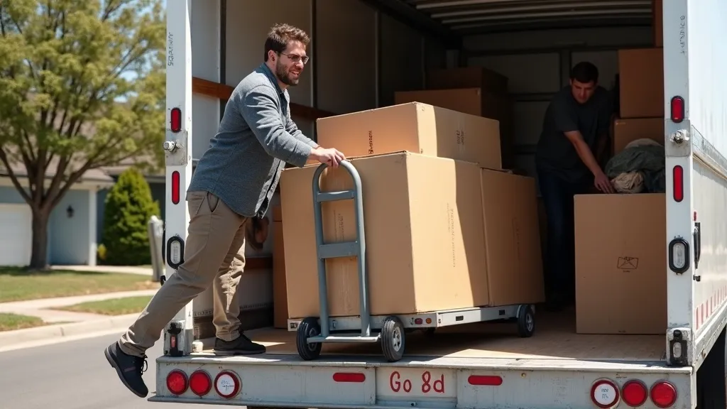 큰 짐만 옮길 때 효과적인 '반포장 이사' 활용법