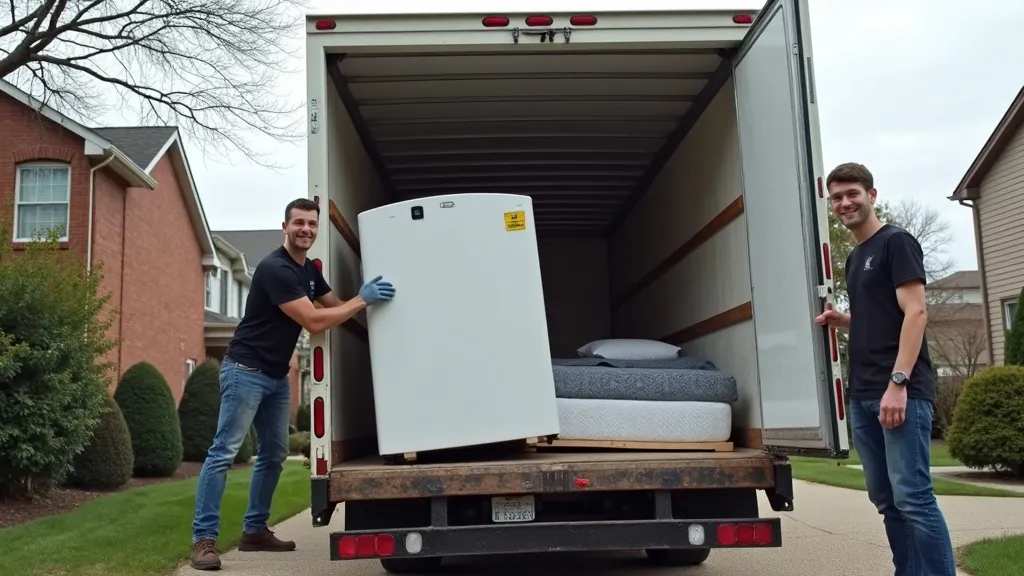 안산 용달이사, 1톤 트럭으로 냉장고와 침대 안전하게 옮기는 방법