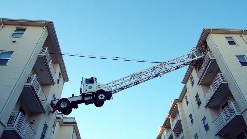 아파트 이사, 엘리베이터보다 사다리차가 빠르고 만족도 높은 이유